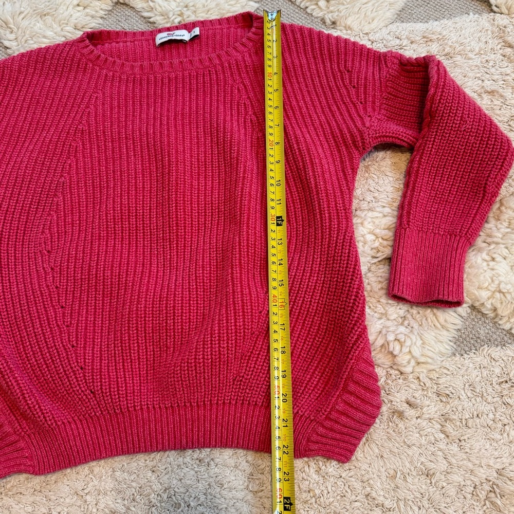 Vineyard Vines knit sweater pink size small - Picture 8 of 9